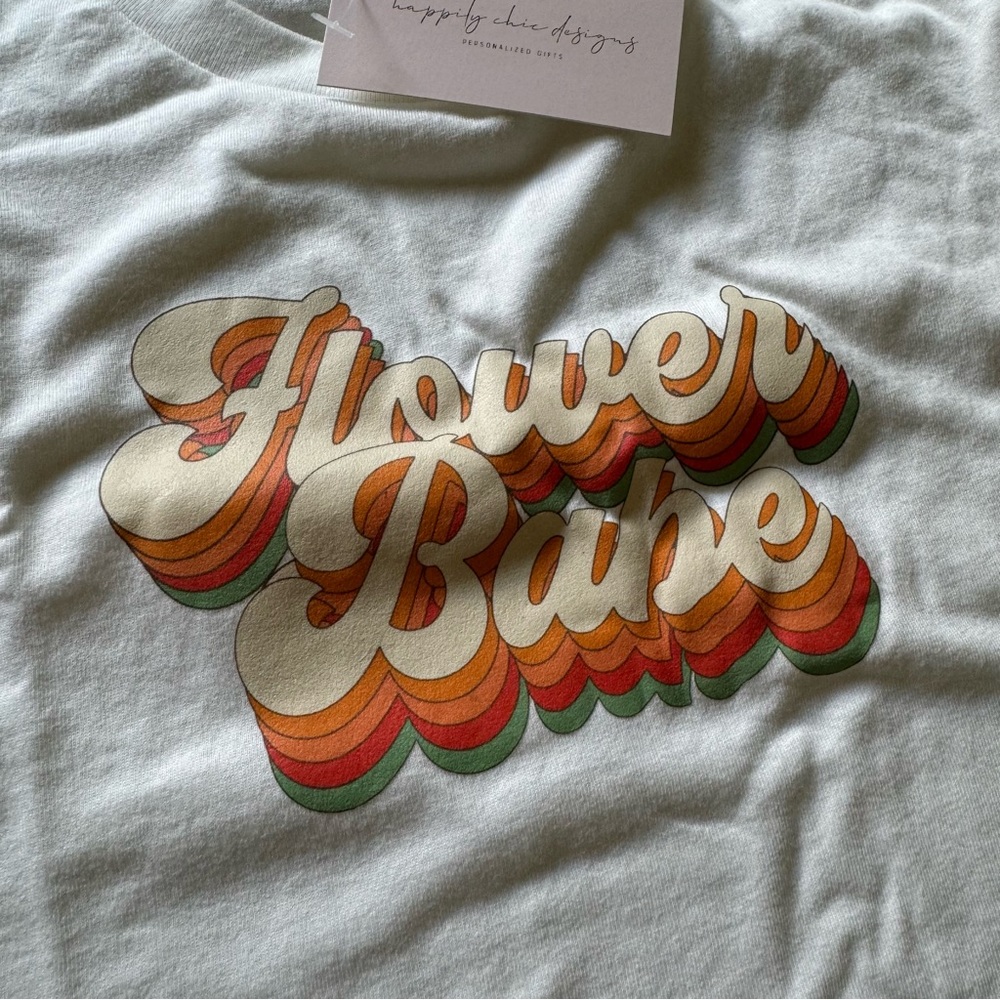 Youth Flower Babe Flower Girl Shirt